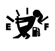 Gas Gauge Girl- Jeep Girl Decal – My American Concepts LLC